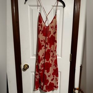 Vintage Express Rose Pattern Nightgown